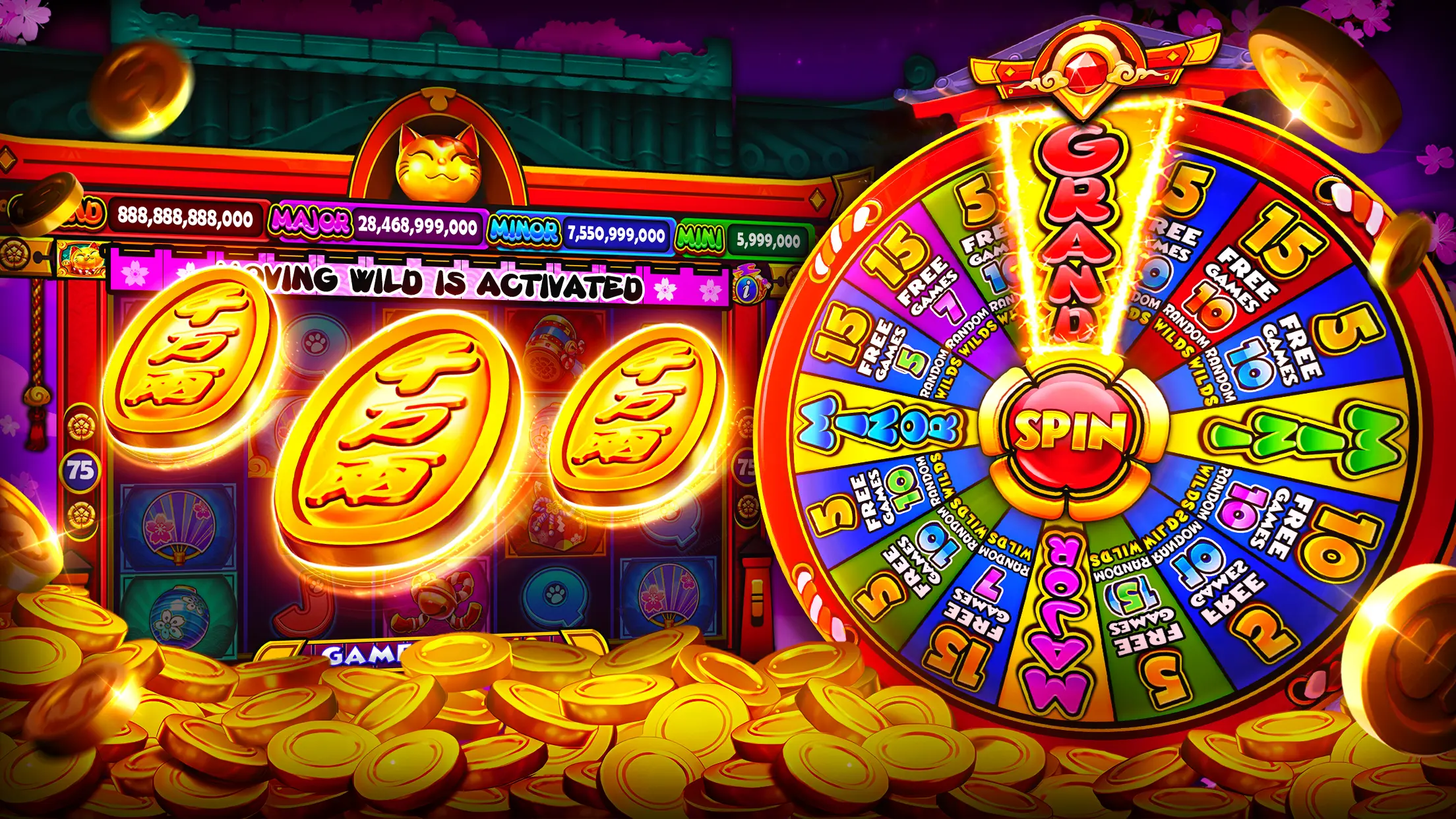 Cash Craze Slots screen 2
